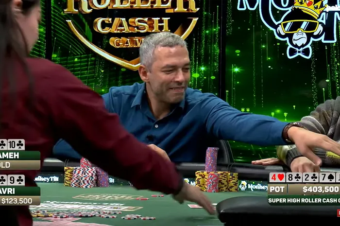 El Fold Del Mes: Sameh Elamawy Folded Color To King Against Color To Ace In A US$400K Pot - CodigoPoker