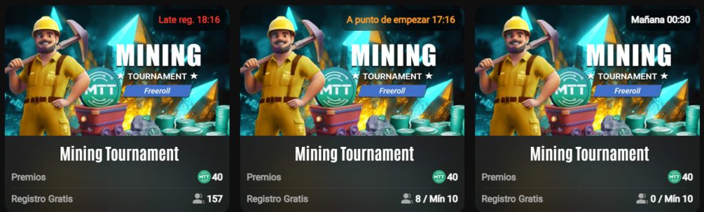 Freeroll Poker Tournaments