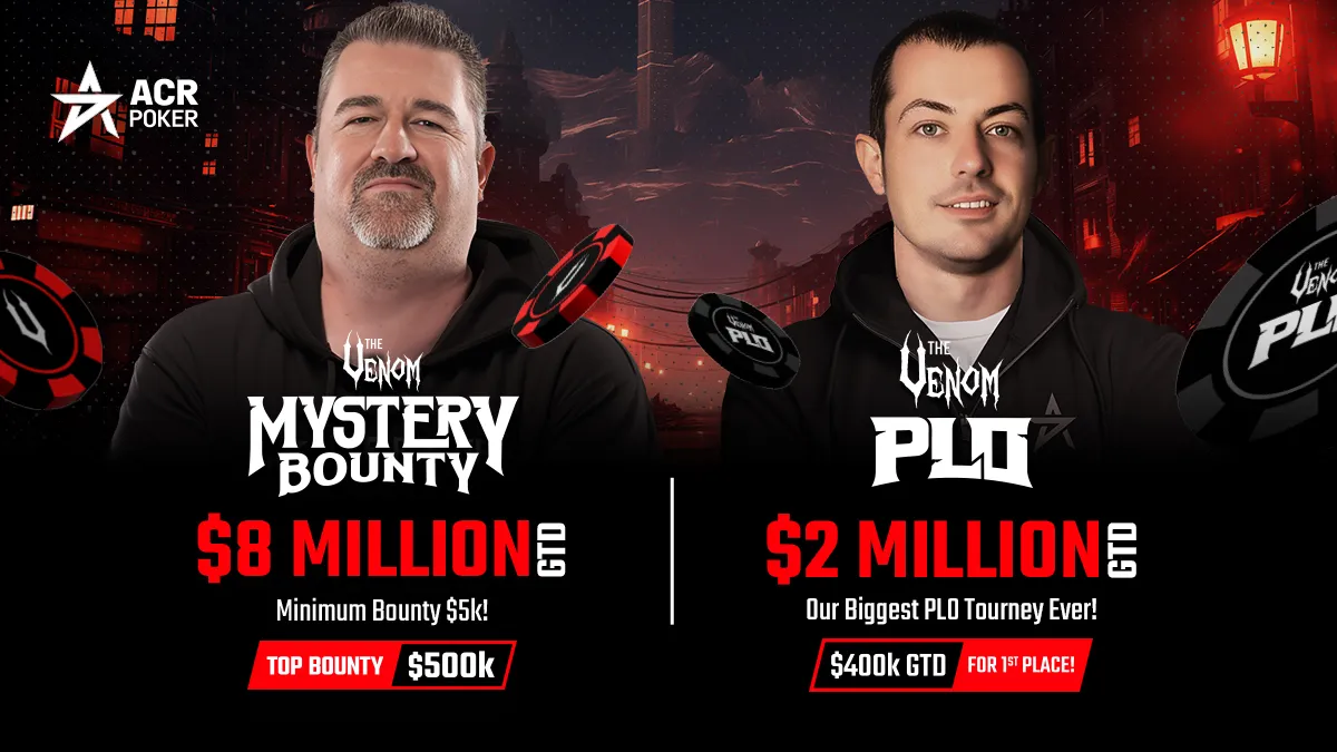 Hundreds Of Players Join ACR Poker's Venom