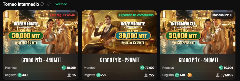 Grand Prix Poker Tournaments