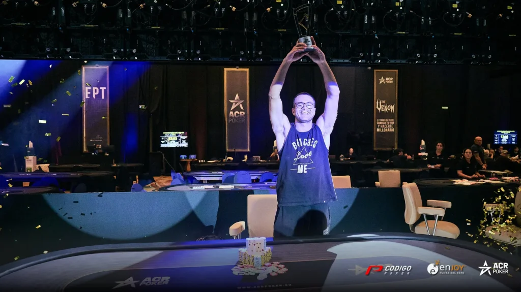 Champion's word, Carlos Serrano at the Enjoy Poker Tour: “I really wanted to win here”