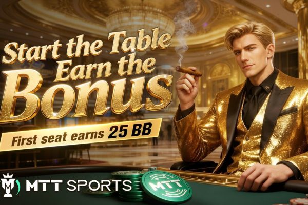 The New MTT Sport Reward Prizes The 1st At The Table