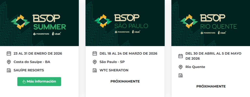 Bsop 2026 Stages