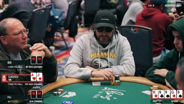 Davidi Kitai continues to show how the mind of a pro works at the WSOP
