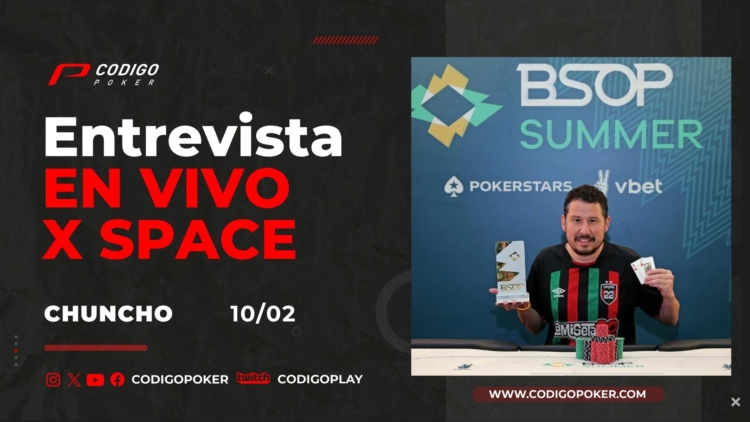 Chuncho Romero Spoke About Everything On CodigoSpaces: "The Key Is To Enjoy The Game" - CodigoPoker