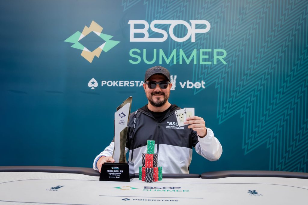 Gerardo Rodríguez closed the BSOP Summer with a title in the High Roller