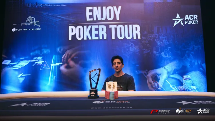 Enjoy Poker Tour: Federico Inzaurralde Won The Open Event - CodigoPoker