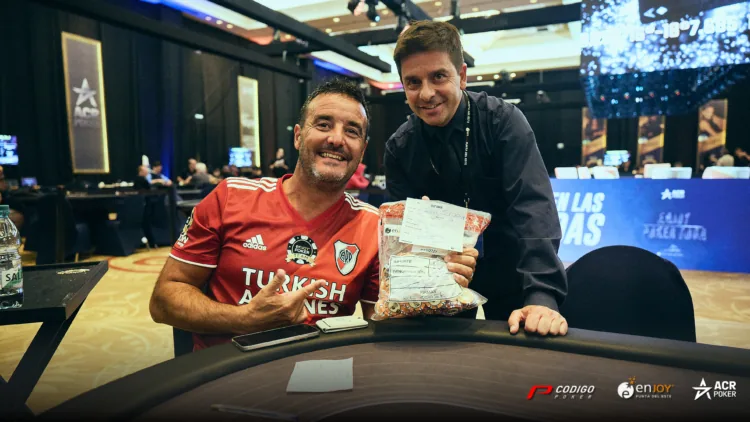 Enjoy Poker Tour: Fernández And Serafini Led The Start Of The Main Event - CodigoPoker