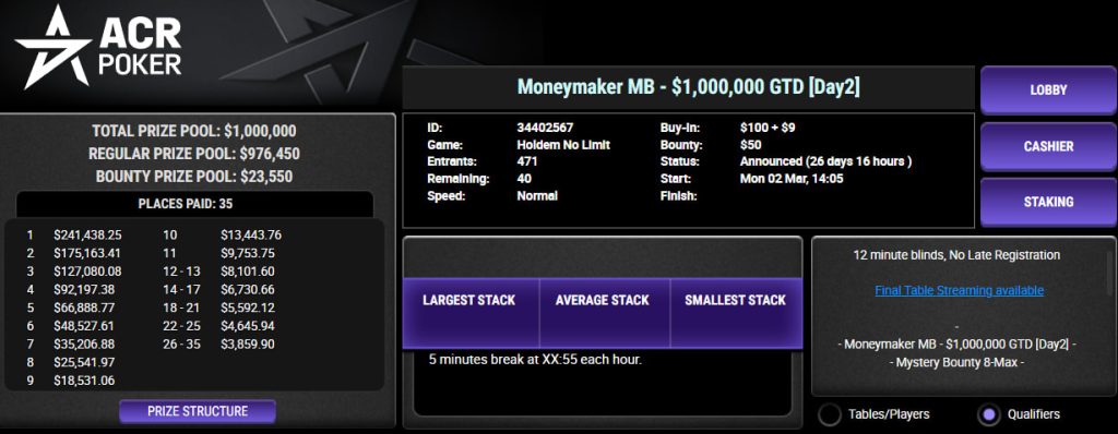 Acr Poker