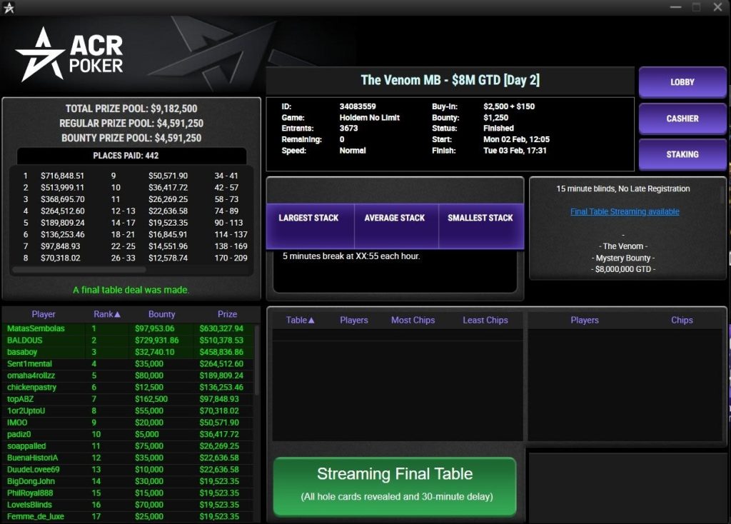 Lobby Venom Mb Nlh Fin
