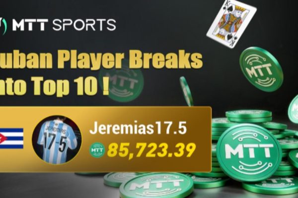 MTT Sports: Cuban Player Climbs To Top 10 In Global Rankings