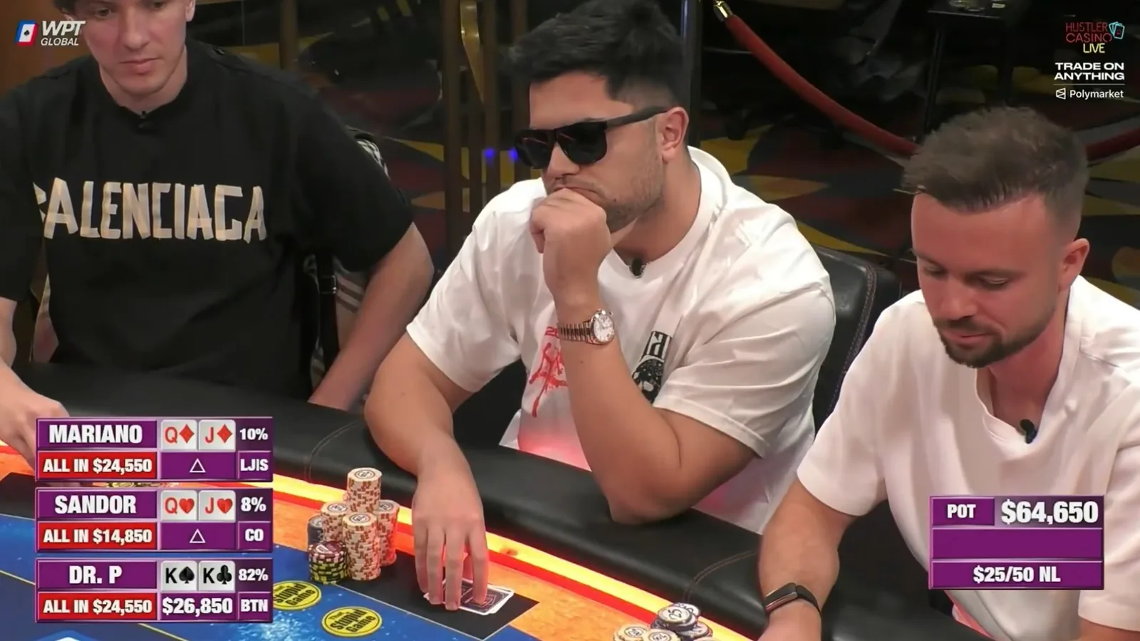 Mariano Grandoli Wanted To Surprise By Calling An All-in With Q-J But Ended Up Regretting It - CodigoPoker