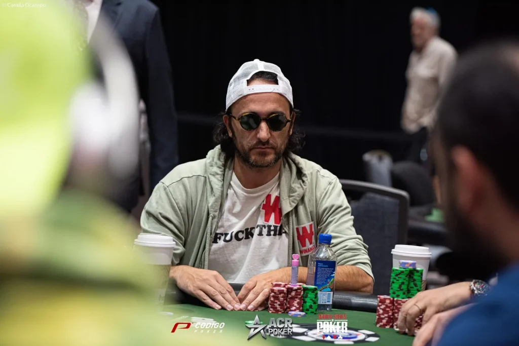 Wsop Main Event Day 5 Davidi Kitai 2