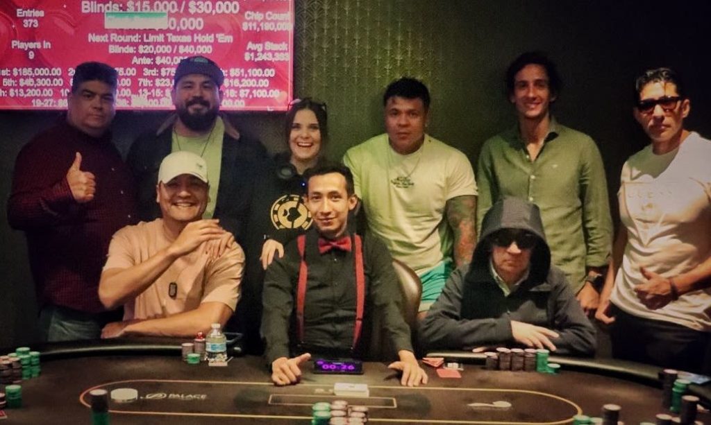 Final Table Poker De Corazones Palace Cdmx Improved