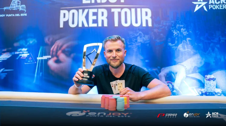 Martin Dahle Won A New Turbo Event At The Enjoy Poker Tour - CodigoPoker