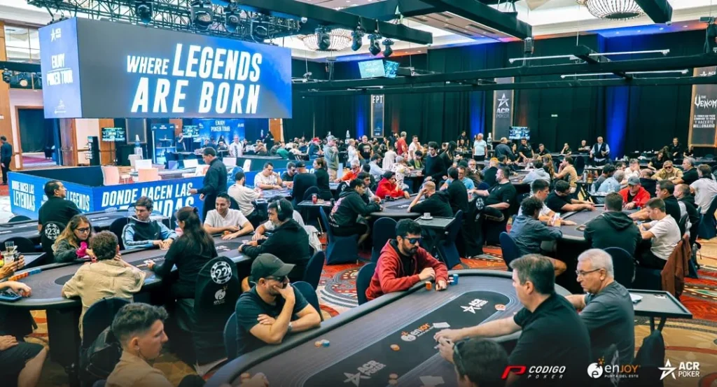 The Enjoy Poker Tour Main Event, getting bigger and bigger: it exceeded the guarantee