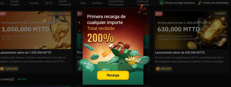 Mtt Sports Rewards New Players