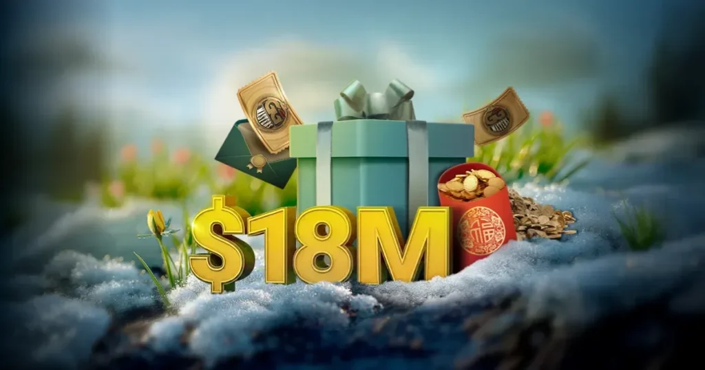 GGPoker: the $US18 million Giveaway in February is still active