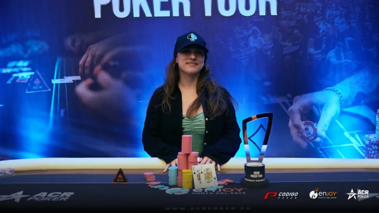 Micaela Yanigro Won The Enjoy Poker Tour PKO Event - CodigoPoker