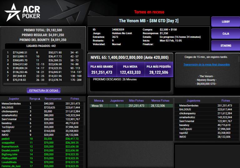 The Venom MB Lobby
