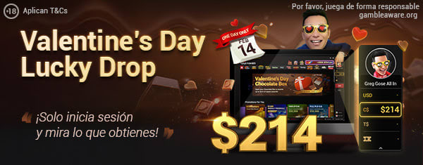 GGPoker's true love: prizes just for logging in on February 14th