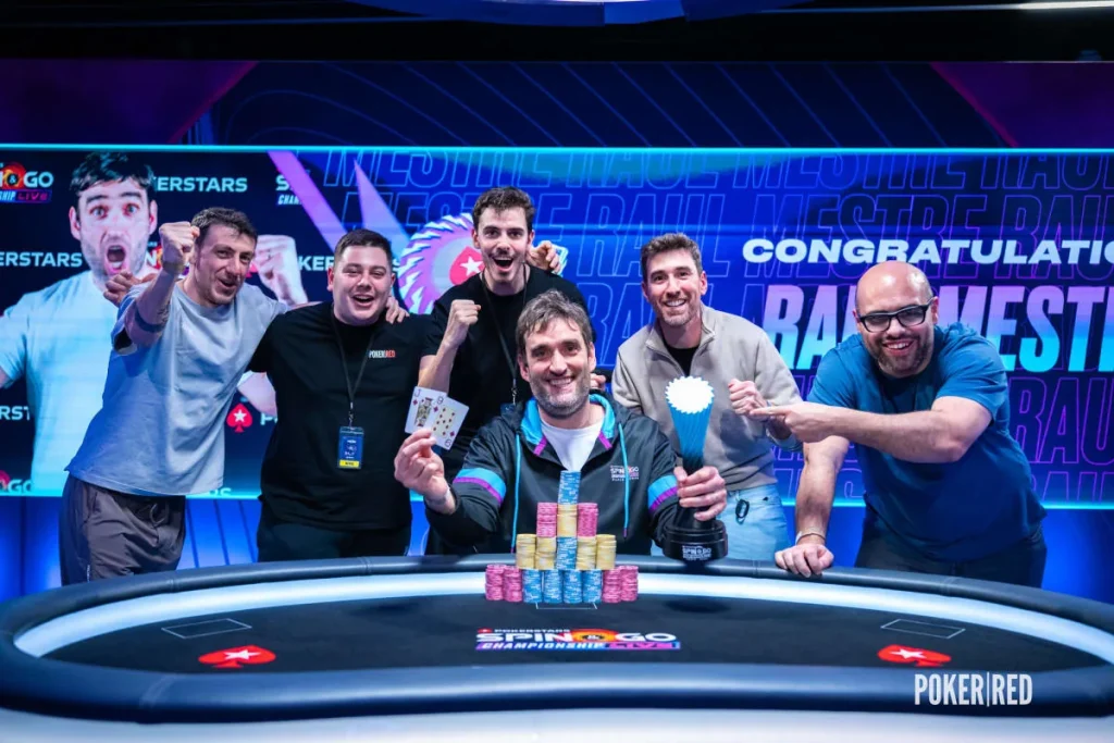 Raúl Mestre debuted as Team Pro with a title at EPT Paris