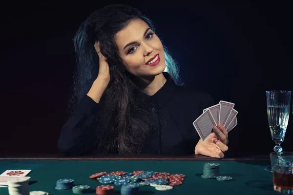 Mujeres Mesa Poker