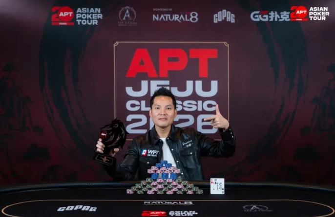 Ren Lin's back to back at the Asia Poker Tour