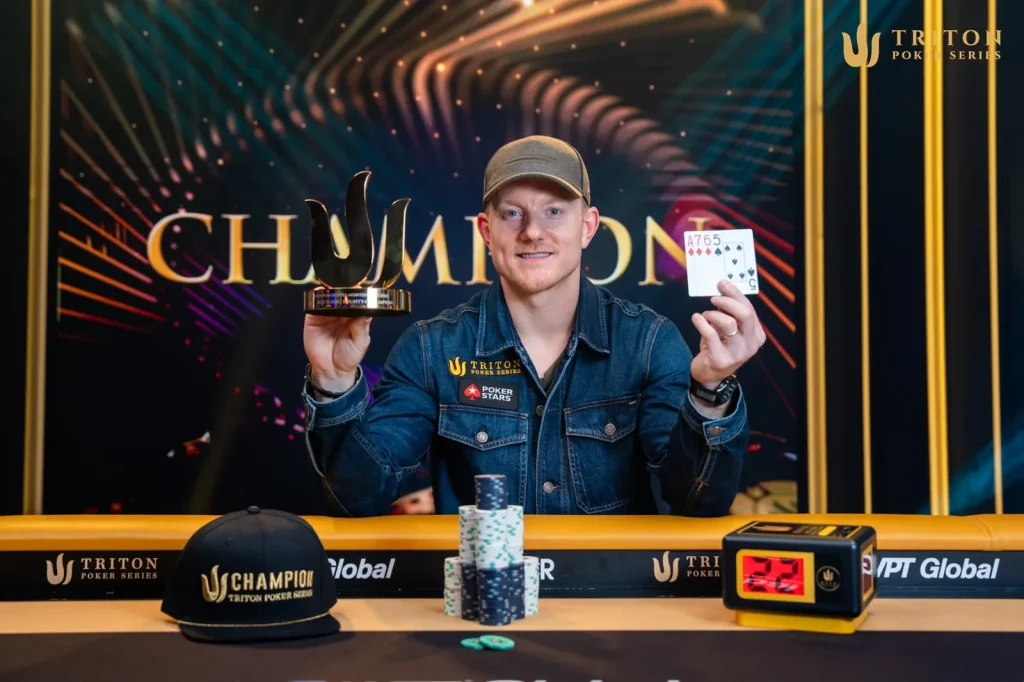 Jason Koon With The Triton Golden Trident