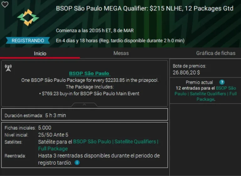 PokerStars Packages