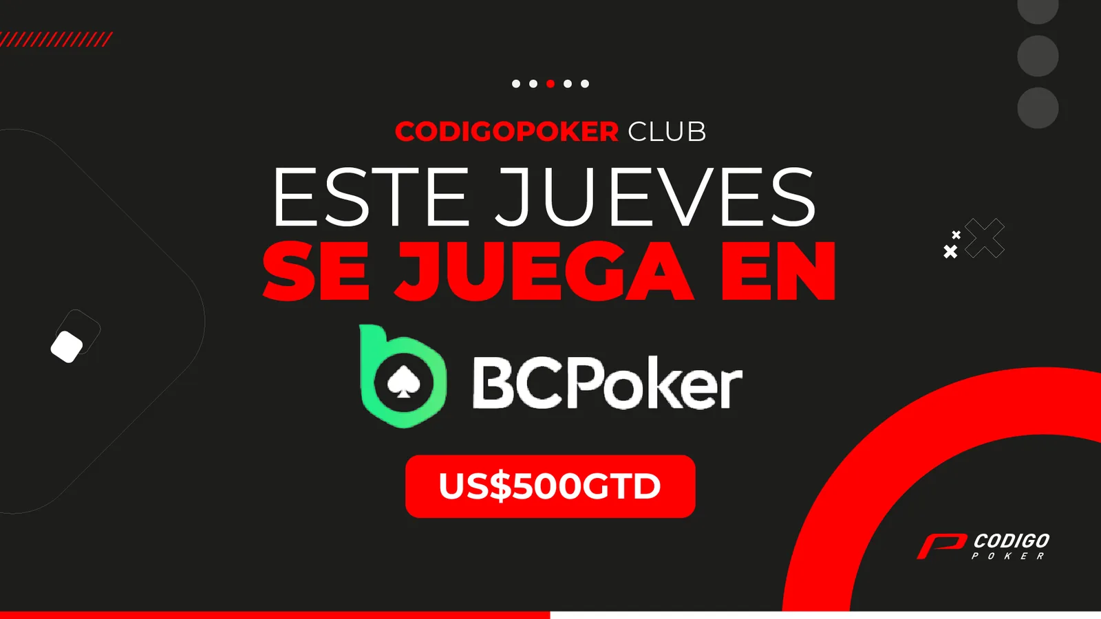 Play Free Poker: Freeroll At BCPoker With US$500 GTD
