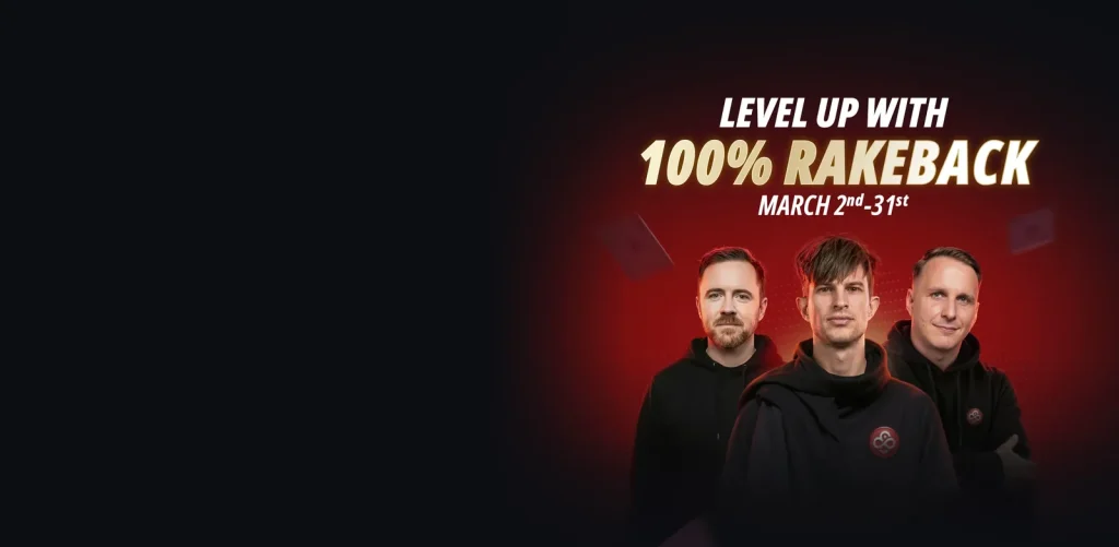 CoinPoker gives 100% rakeback throughout the month of March