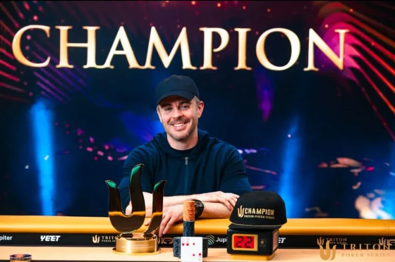 Ben Tollerene is the champion of the Main Event of the Triton Poker Series in Jeju