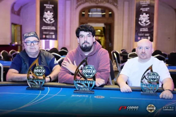 Nicolás Zeballos Won The Start-Up Event Of The Codere Poker Series - CodigoPoker