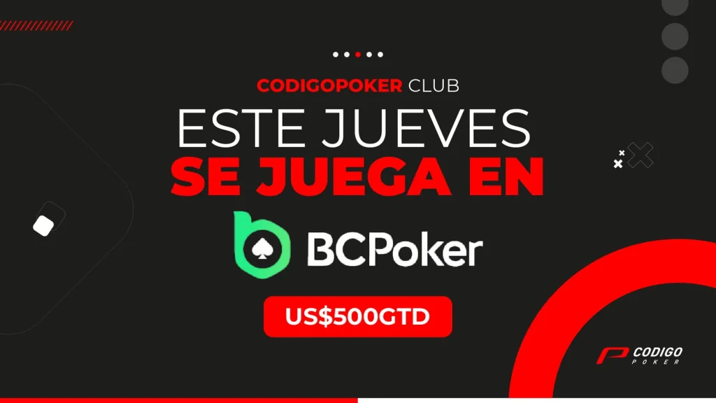 Juega al poker gratis: este jueves se viene un freeroll en BCPoker con US$500 en premios