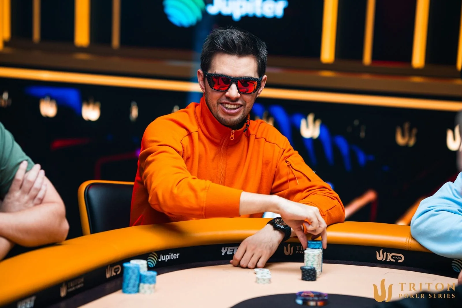 Matthias Eibinger goes for another millionaire jewel in the Triton PLO Main Event - CodigoPoker
