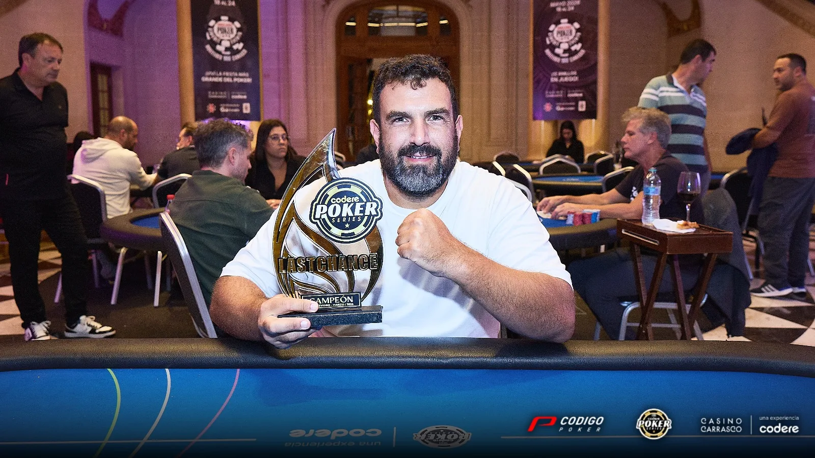 Pablo Gómez Won The Last Chance Of The Codere Poker Series At Casino Carrasco - CodigoPoker