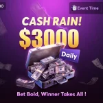 BCPoker: Full Tables and "Cash Rain" of US$3000