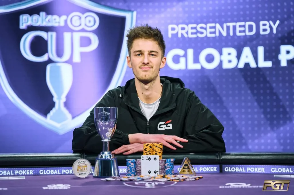 Michael Berk ganó su segundo título PGT en la PokerGO Cup