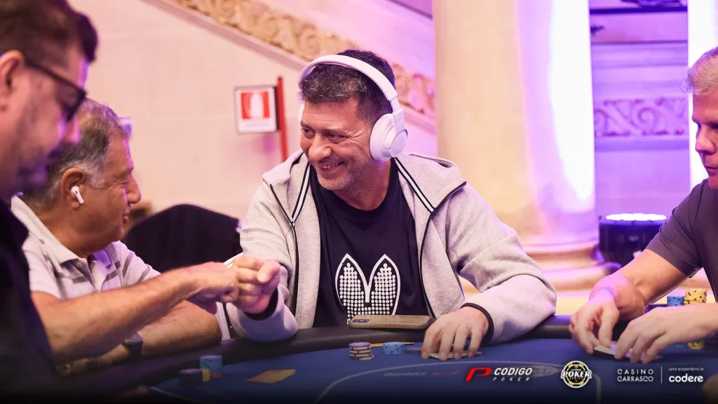 Codere Poker Series: Bianchini and Romano advance steadily at Casino Carrasco