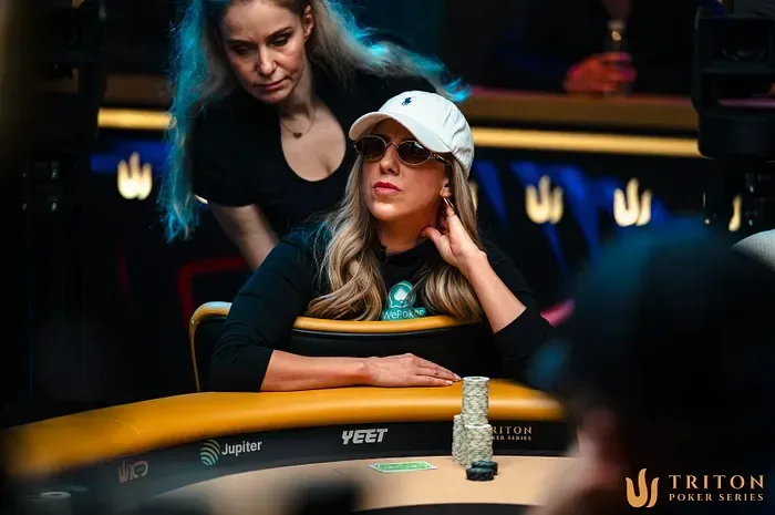 Kristen Foxen folded kings at a Triton Poker Series final table and instantly regretted it