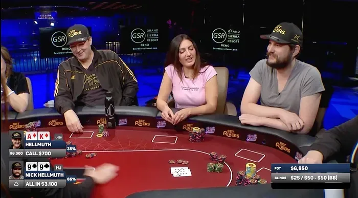 Choque de dinastía: Nick Hellmuth debutó en televisión derrotando a su padre