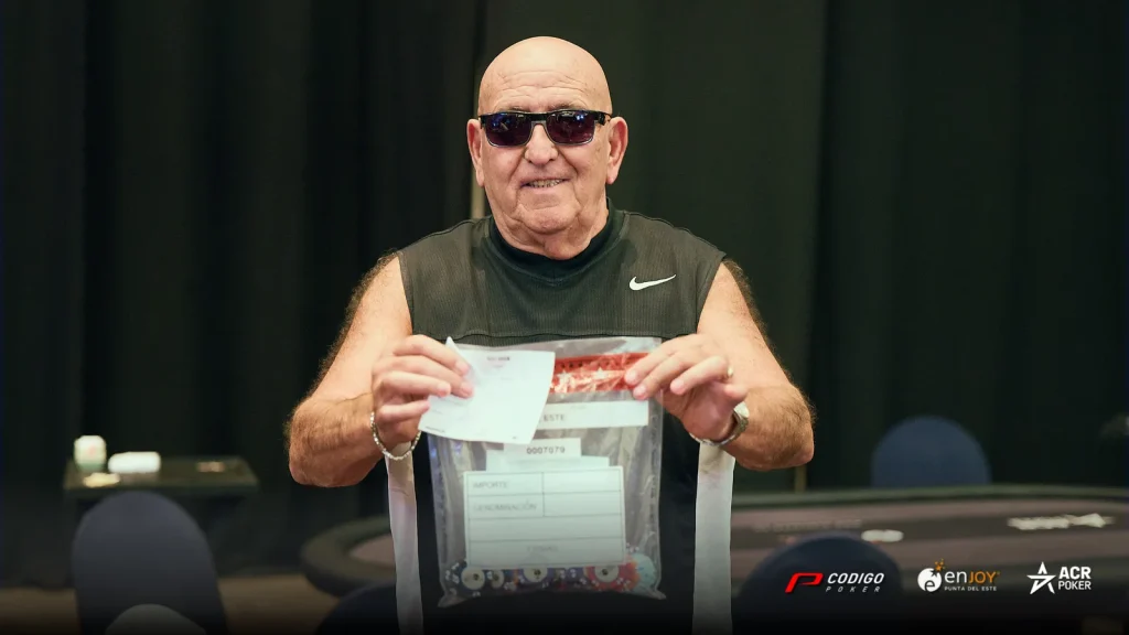 Enjoy Poker Tour: Rolando Soria led Day 1 of the Super High Roller