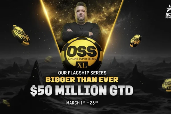 ACR Poker: OSS XL Main Events With US$5 M Gtd