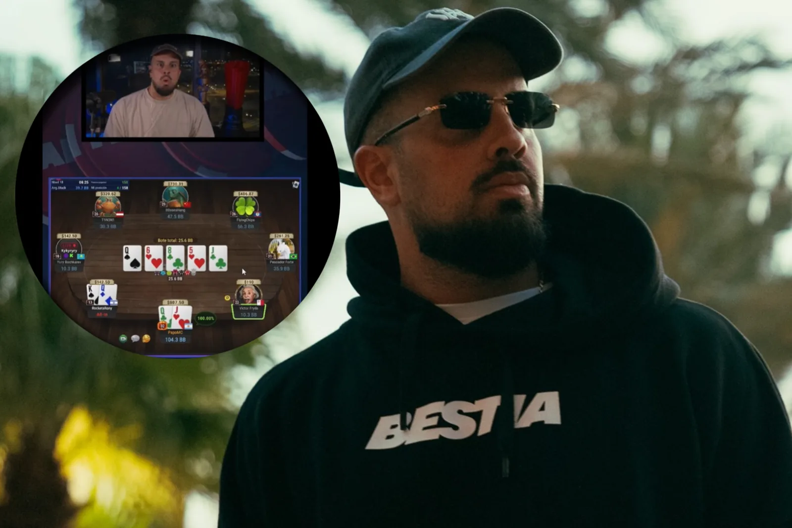 Papo MC dreams of the GGMillion$: will play the final table