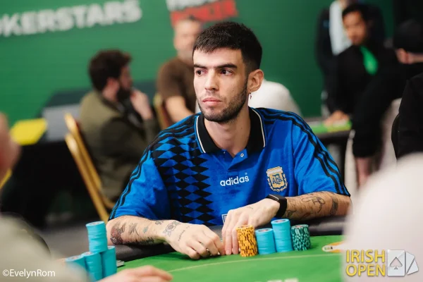 Luciano Piaggesi shone in Dublin: Argentine top 5 in the Irish Poker Open High Roller - CodigoPoker