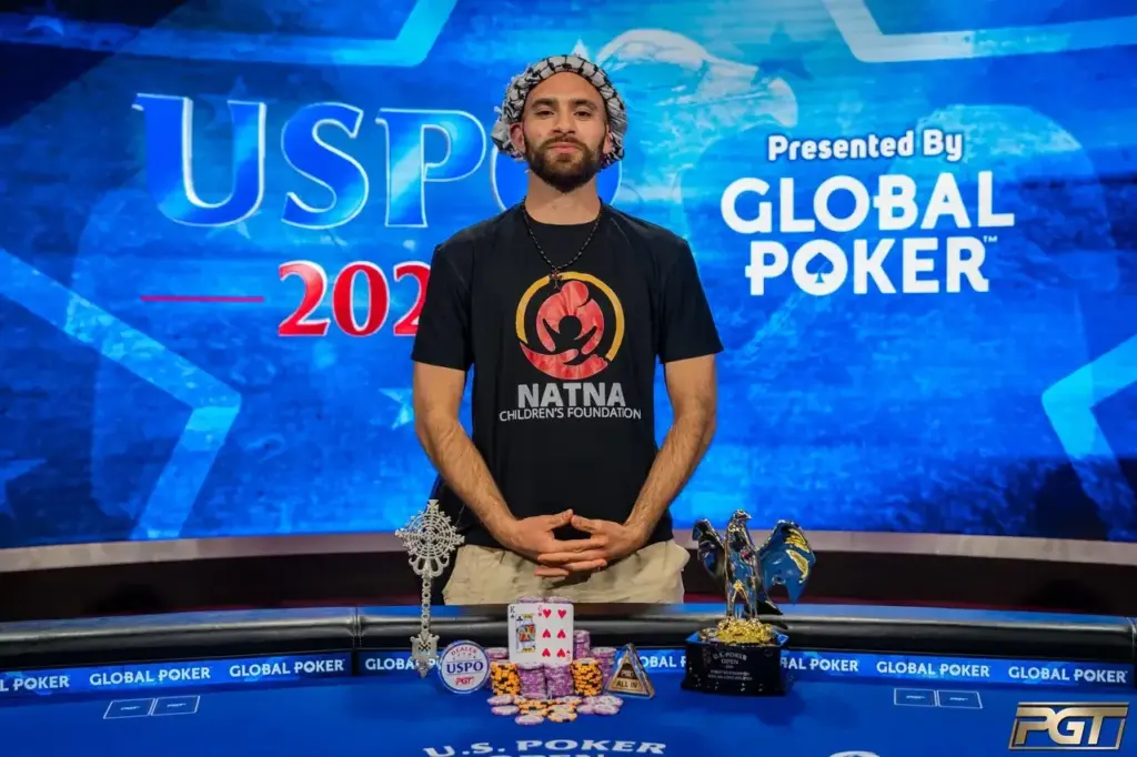 Aram Zobian ganó su cuarto título del PGT en el US Poker Open
