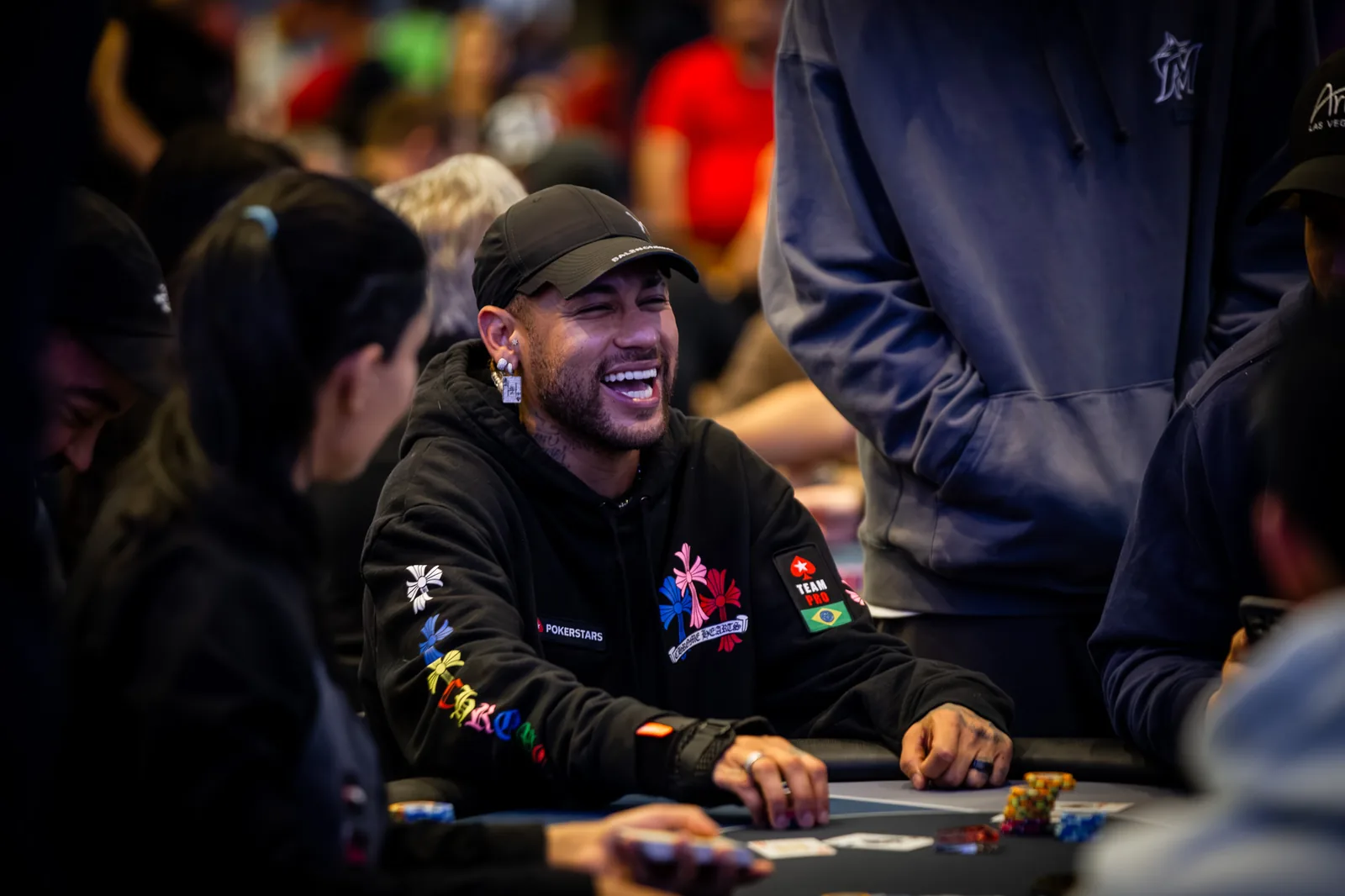 Neymar, from victory with Santos to the poker table: bubble in the Titans and runner-up in the High Roller - CodigoPoker