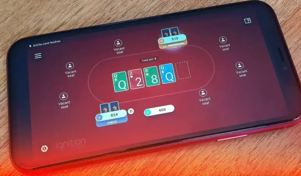 Cinco razones para descargar la app de Ignition Poker
