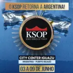 KSOP presenta el calendario de Iguazú: una semana cargada de acción y grandes garantizados - CodigoPoker